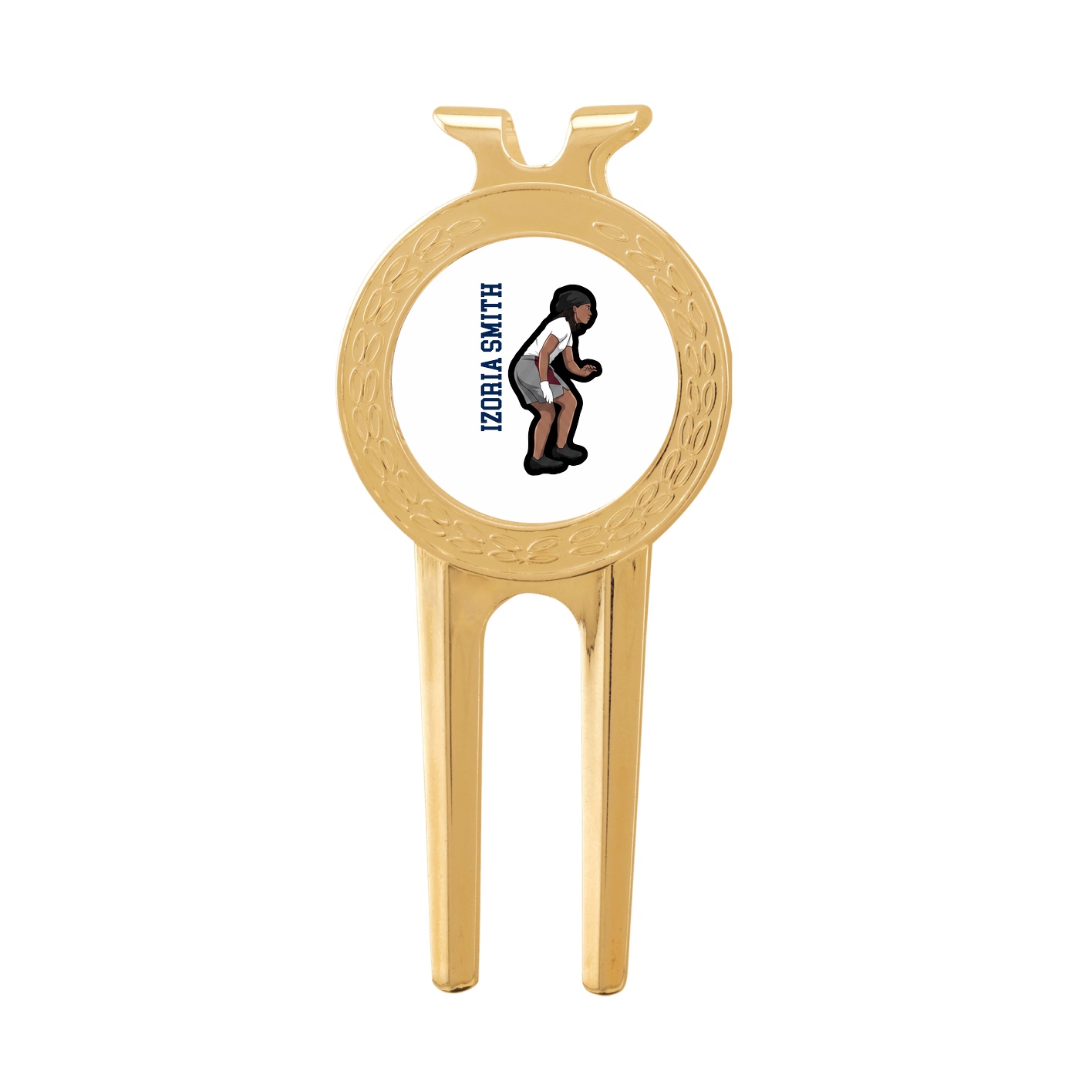 Divot Tool with Ball Marker — Name Vertical in Classic