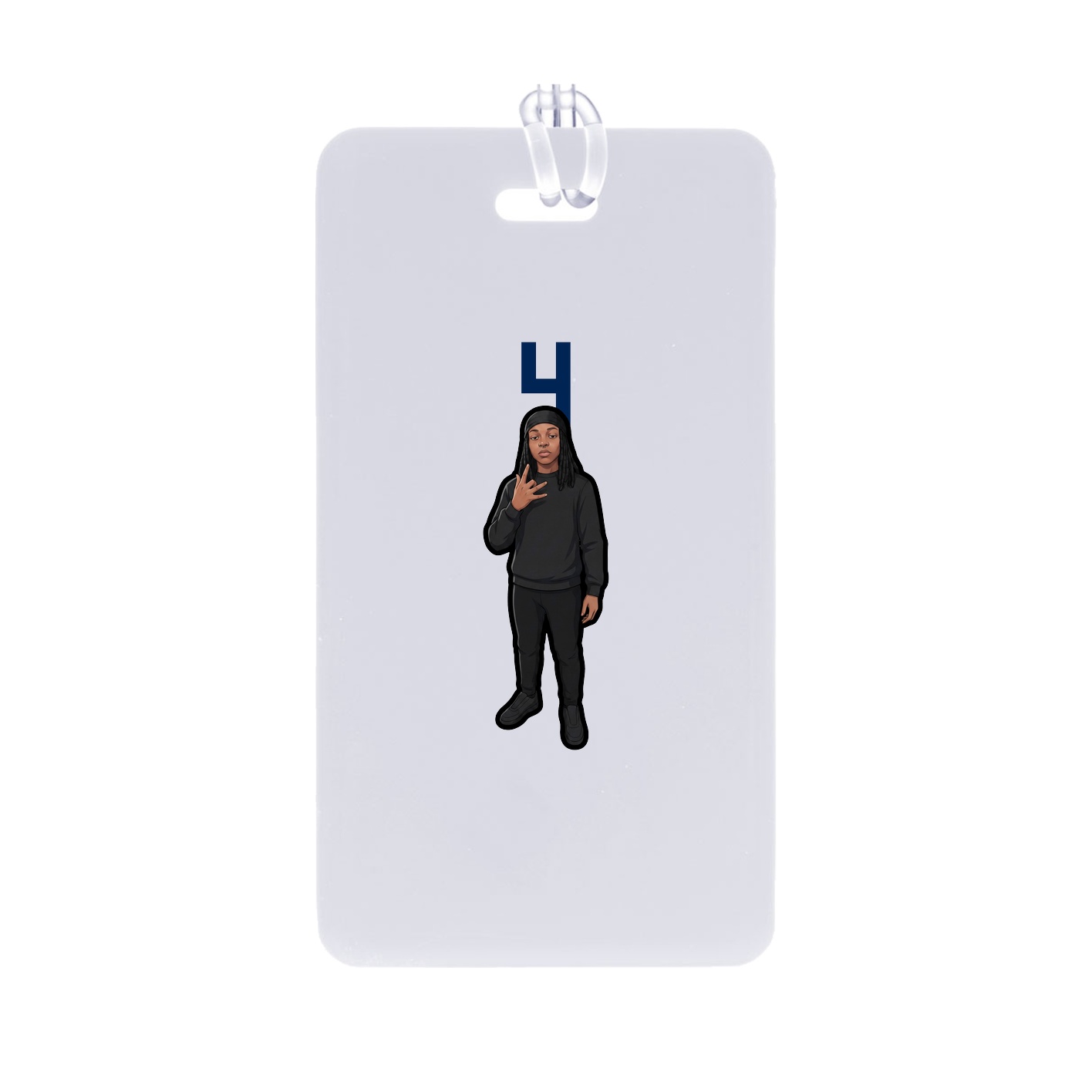 Bag Tag — Number Top in Classic