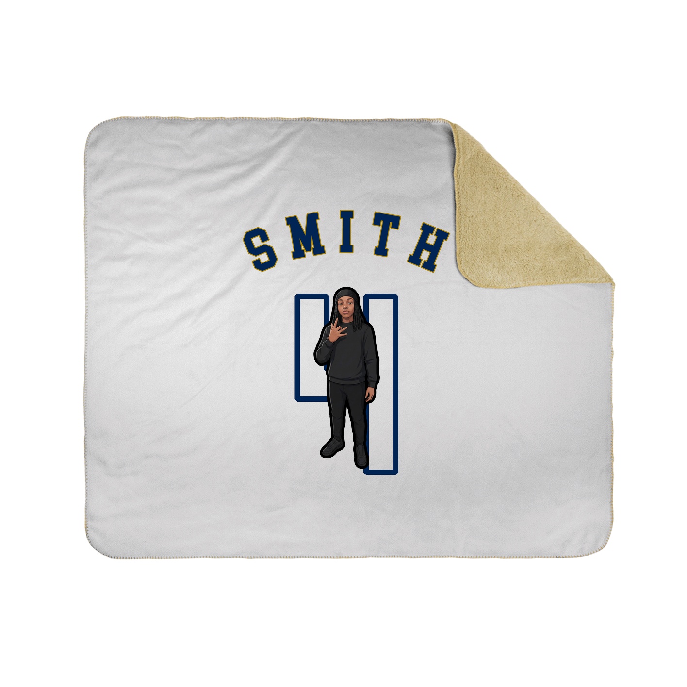 Throw Blanket — Shirsey Arch in White