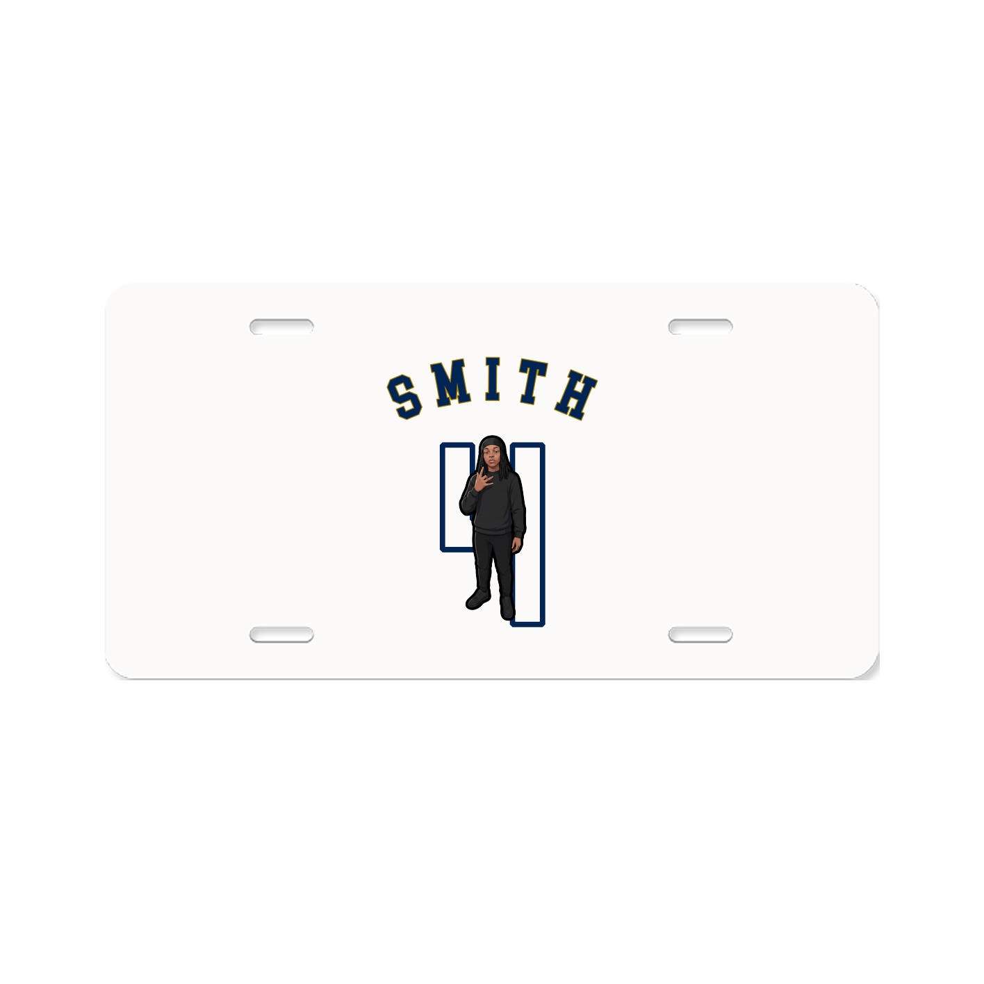 License Plate — Shirsey Arch in Classic