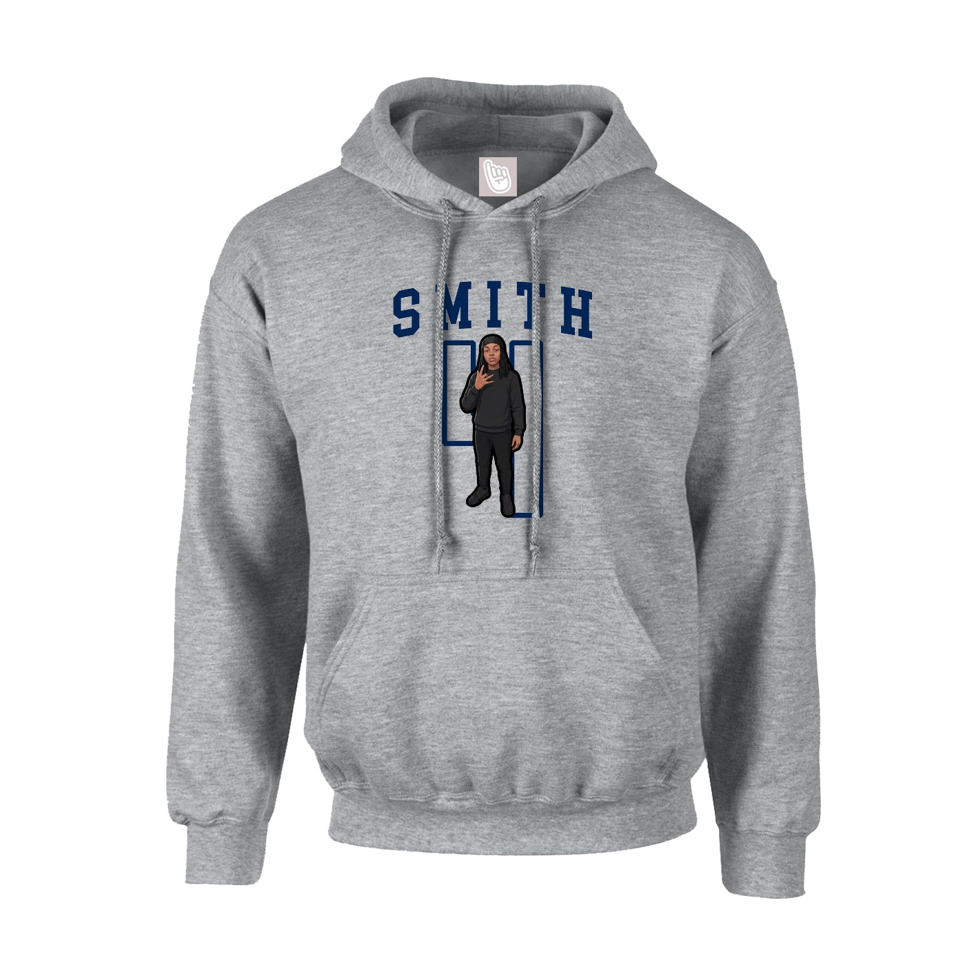 Youth Hoodie — Shirsey in Grey