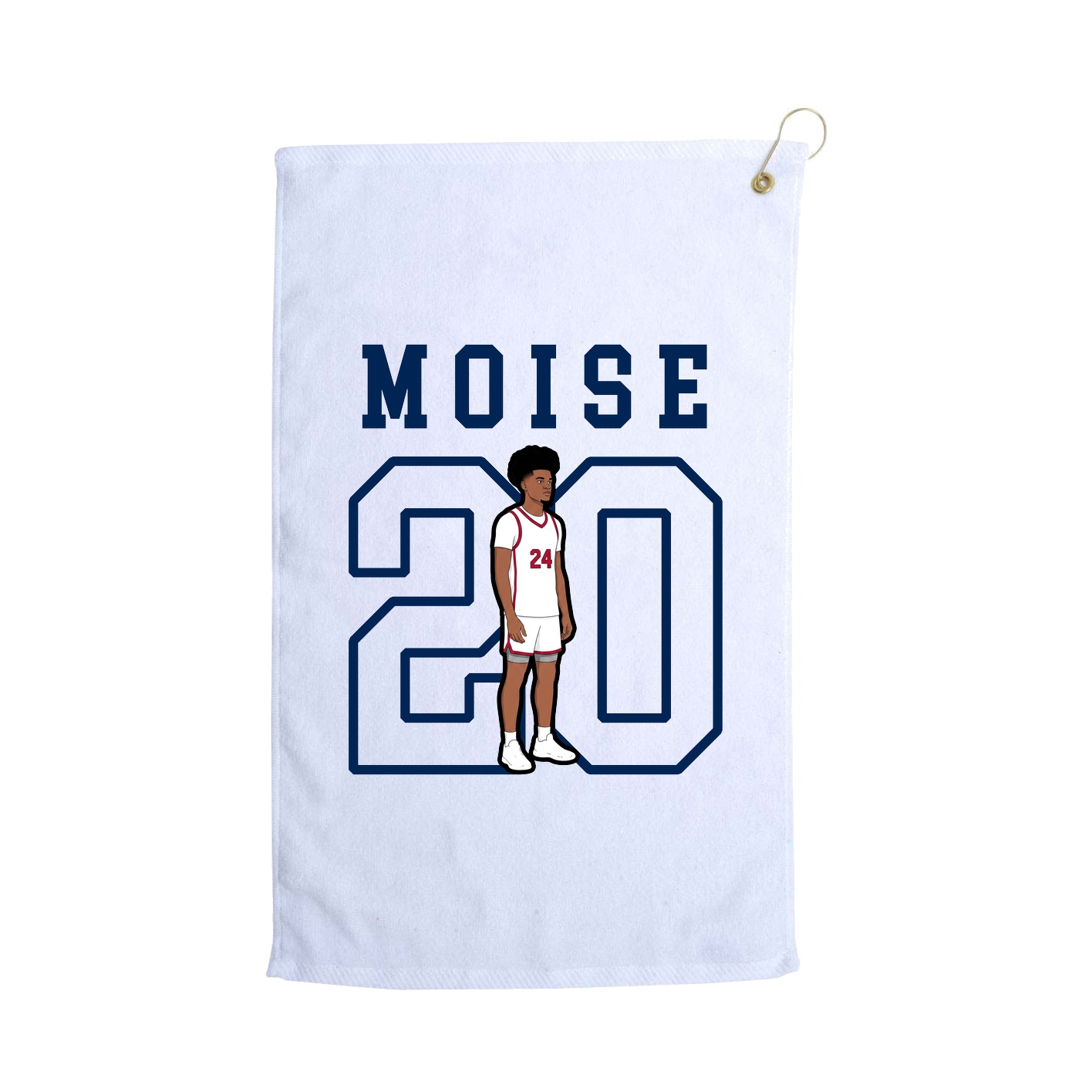 Golf Towel — Shirsey in White