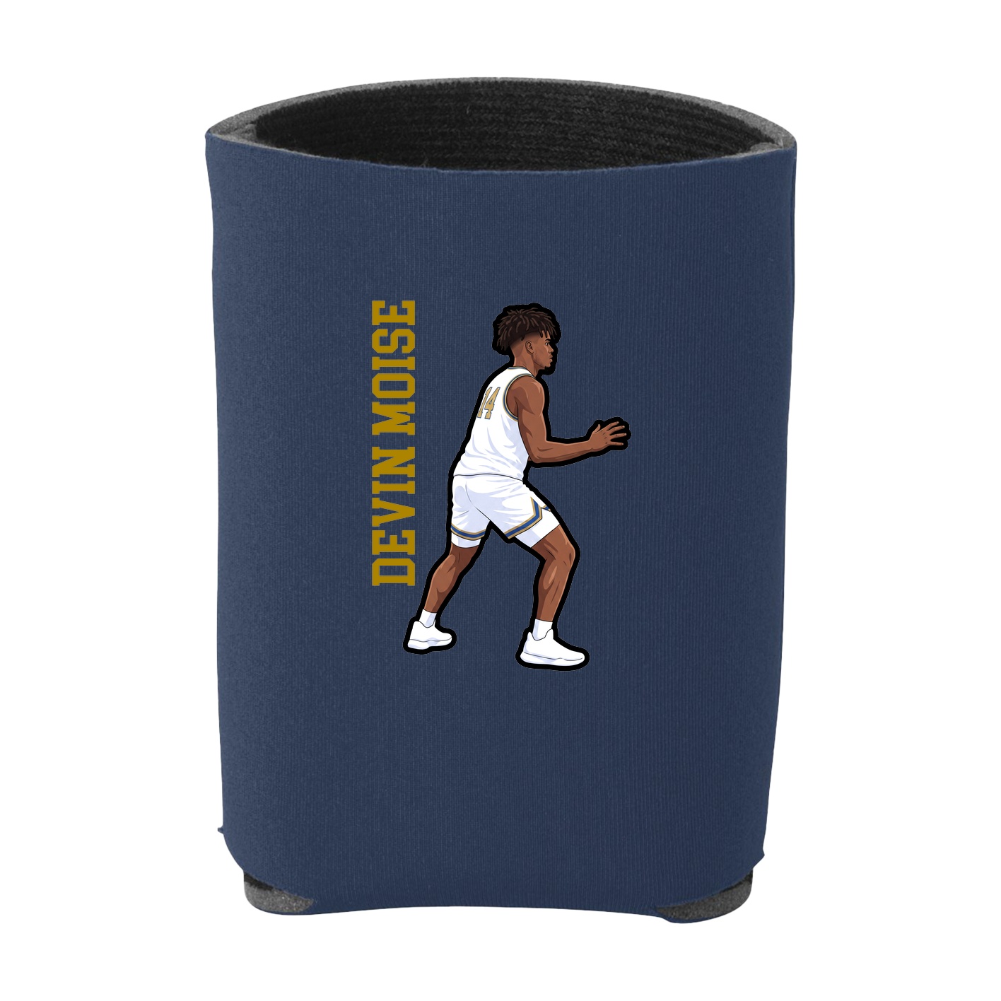 Can Holder — Name Vertical in Navy
