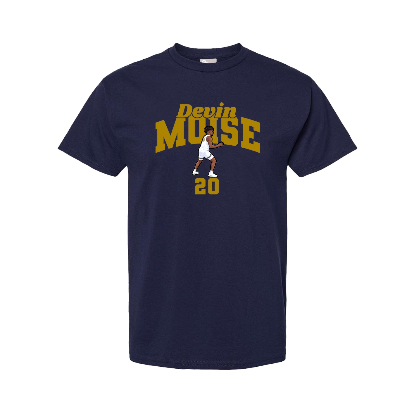 Tee — Signature Arch in Navy