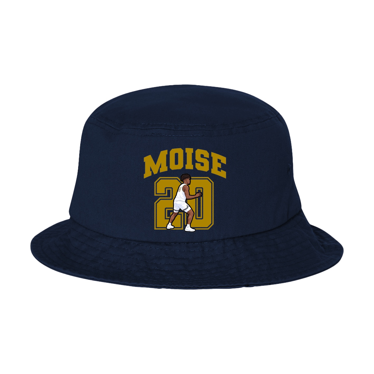 Bucket Cap — Number in Navy