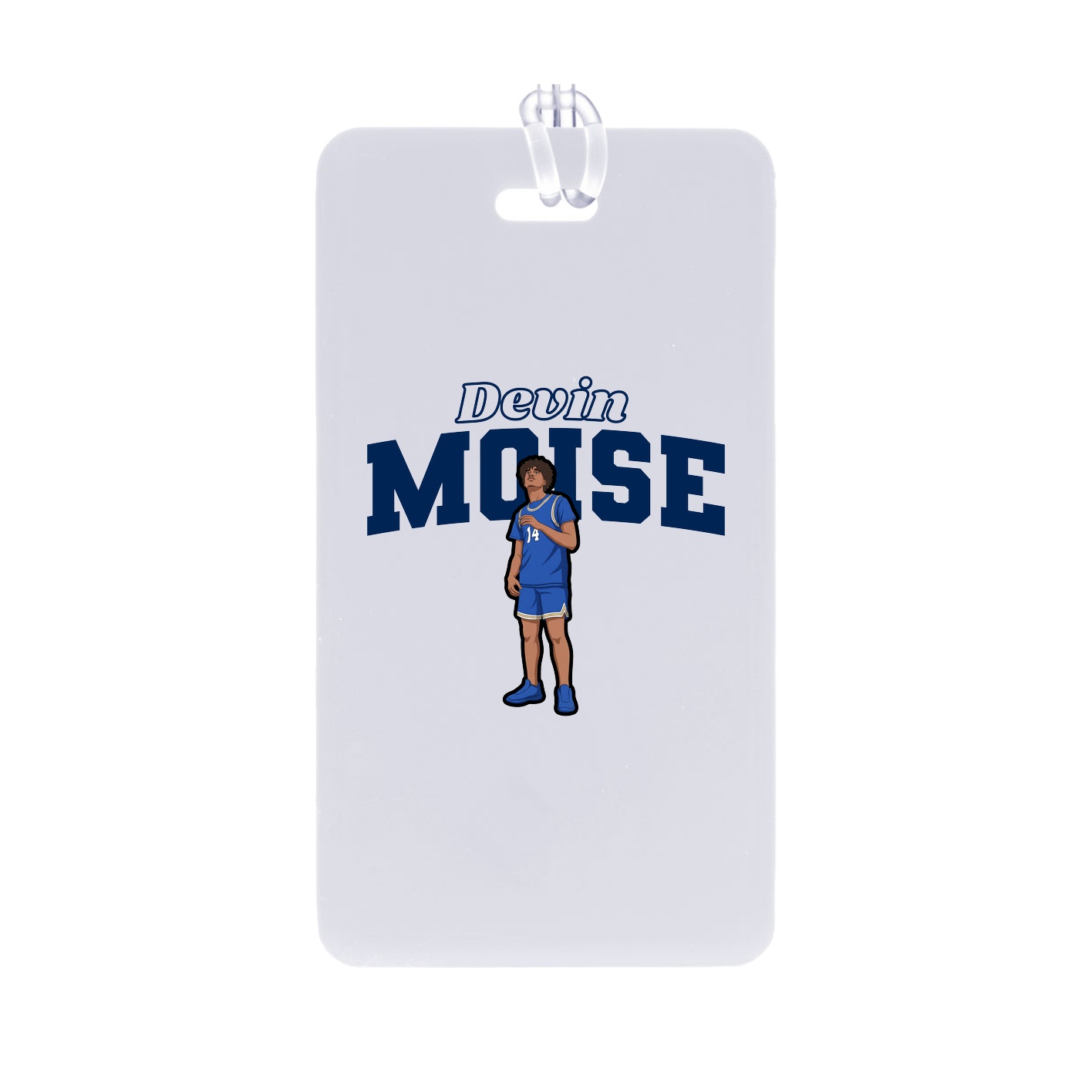 Bag Tag — Name Arch in Classic