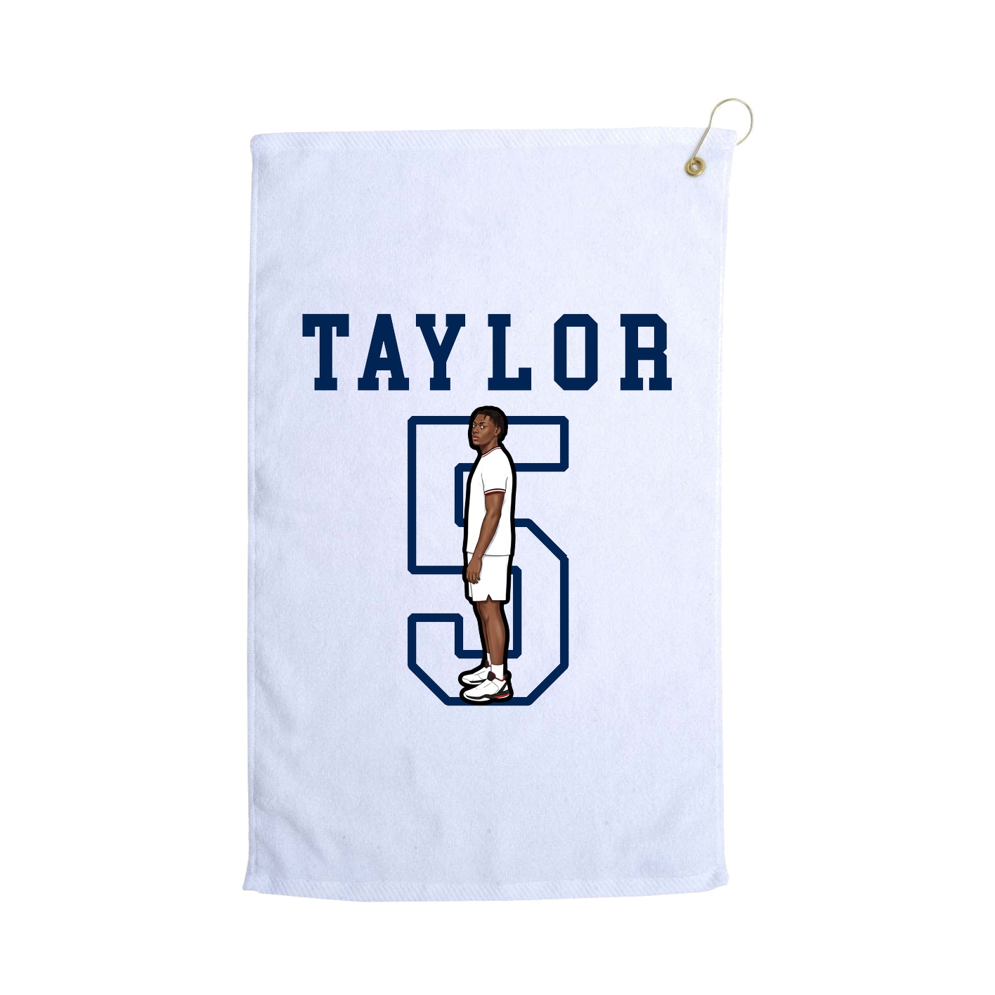 Golf Towel — Shirsey in White