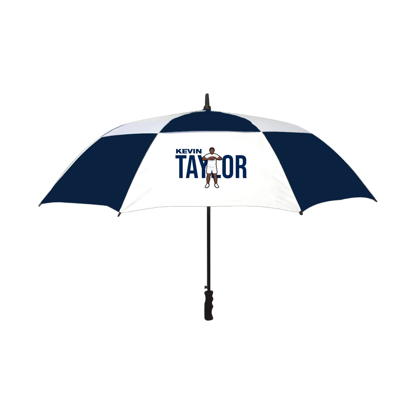 Golf Umbrella — Player Name in Navy