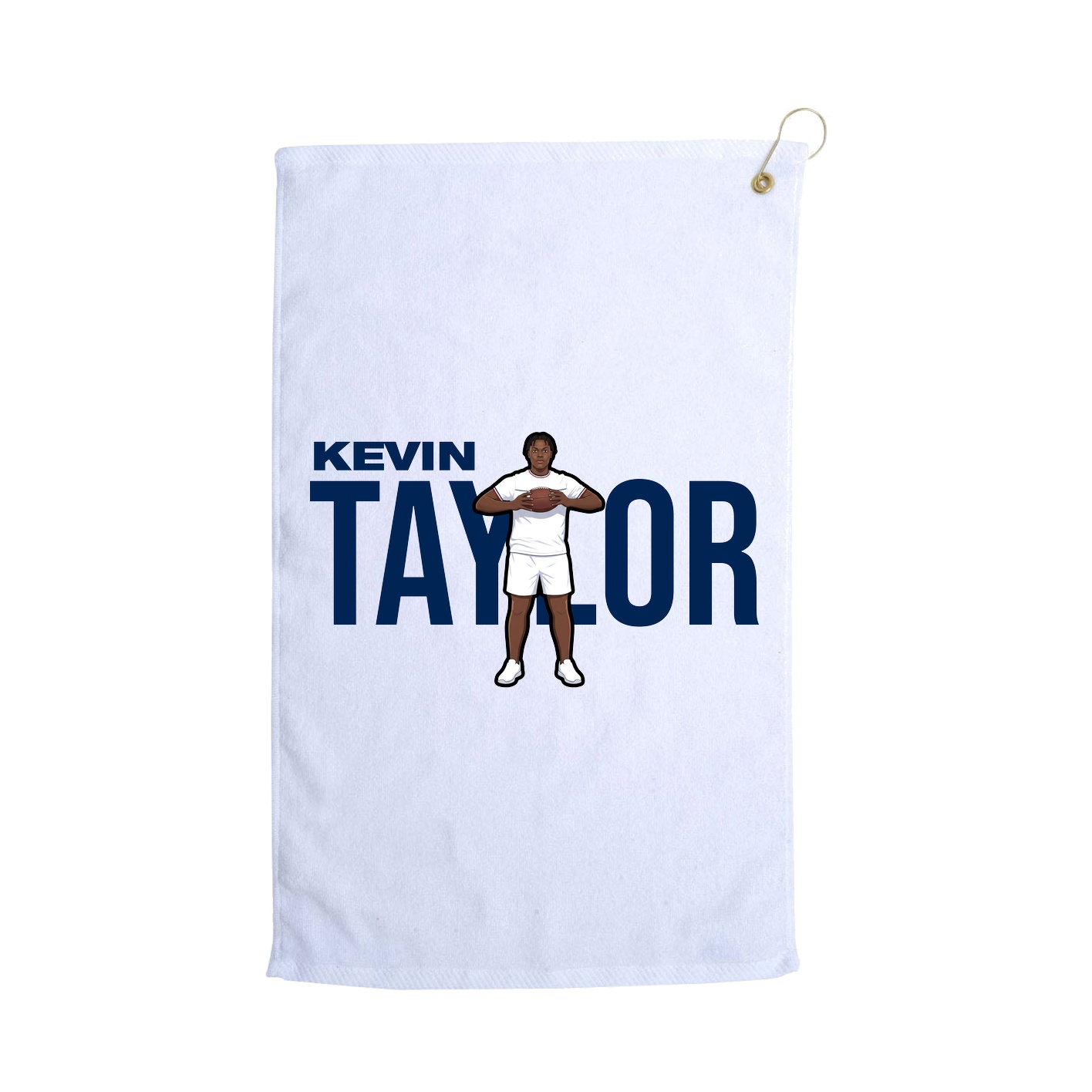 Golf Towel — Player Name in White