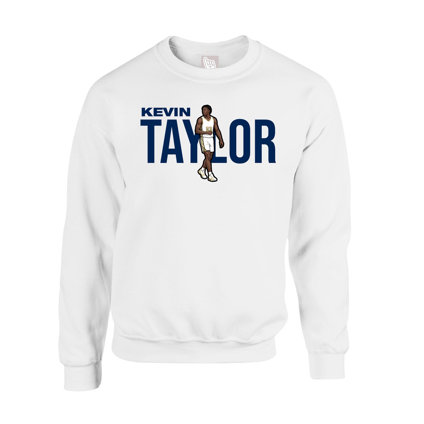 Fleece Crew — Player Name in White
