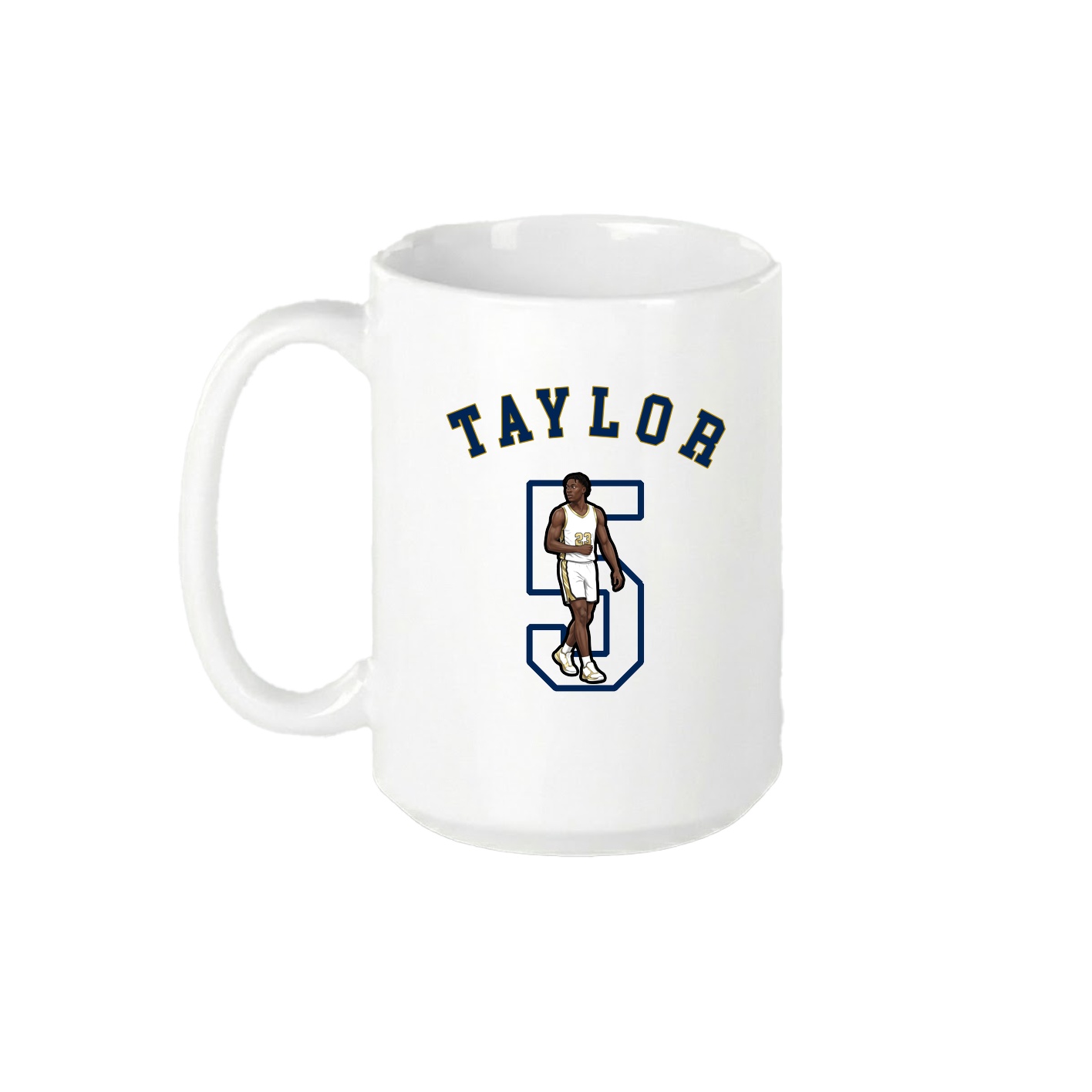 15oz Coffee Mug — Shirsey Arch in White