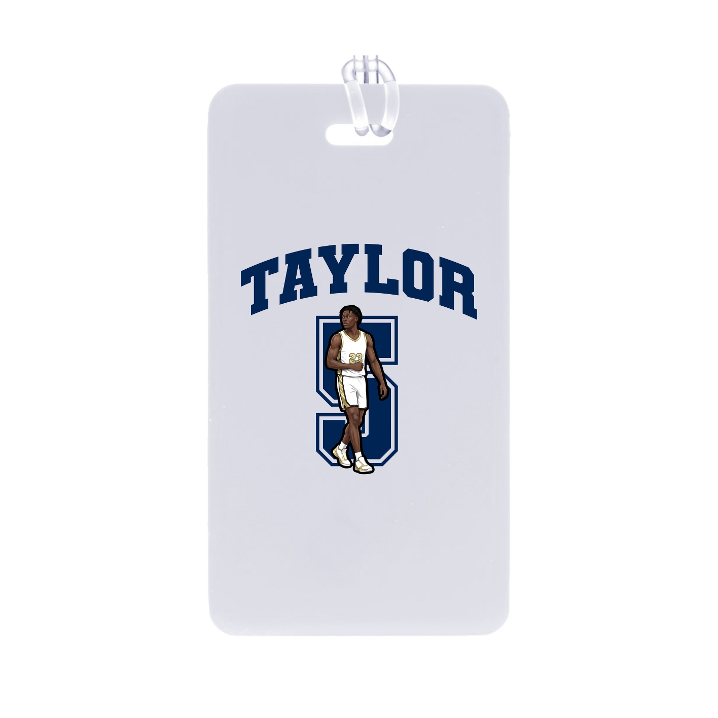 Bag Tag — Number in Classic