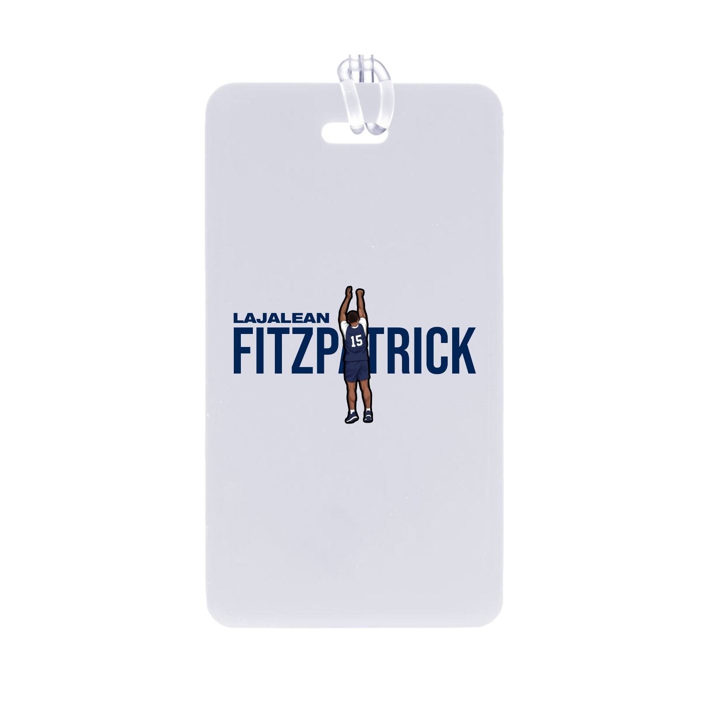 Bag Tag — Player Name in Classic