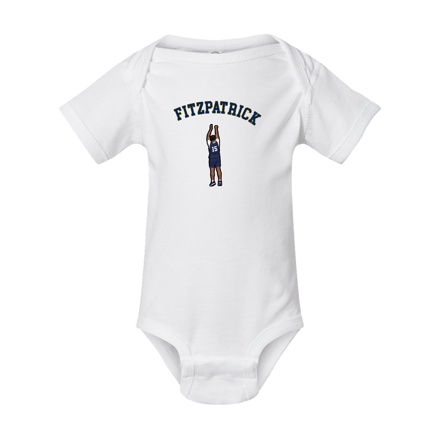 Baby Onesie — Shirsey Arch in White