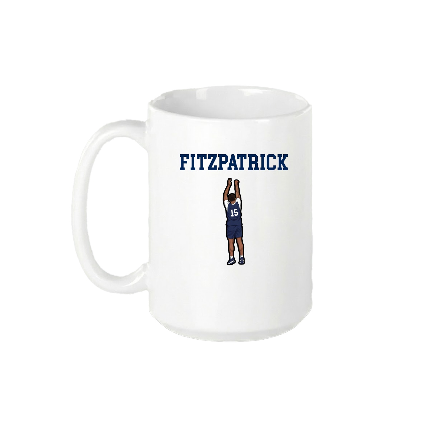 15oz Coffee Mug — Shirsey in White