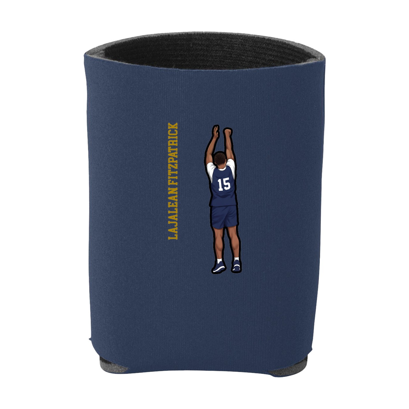Can Holder — Name Vertical in Navy