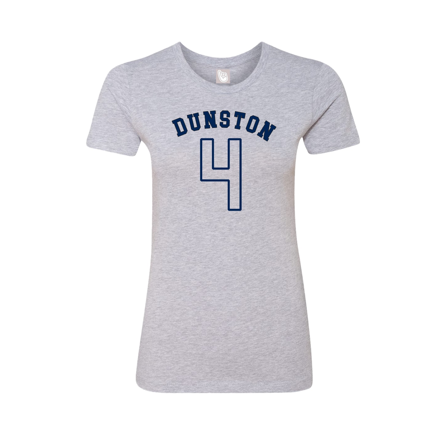 Fitted Women's Tee — Shirsey Arch in Grey