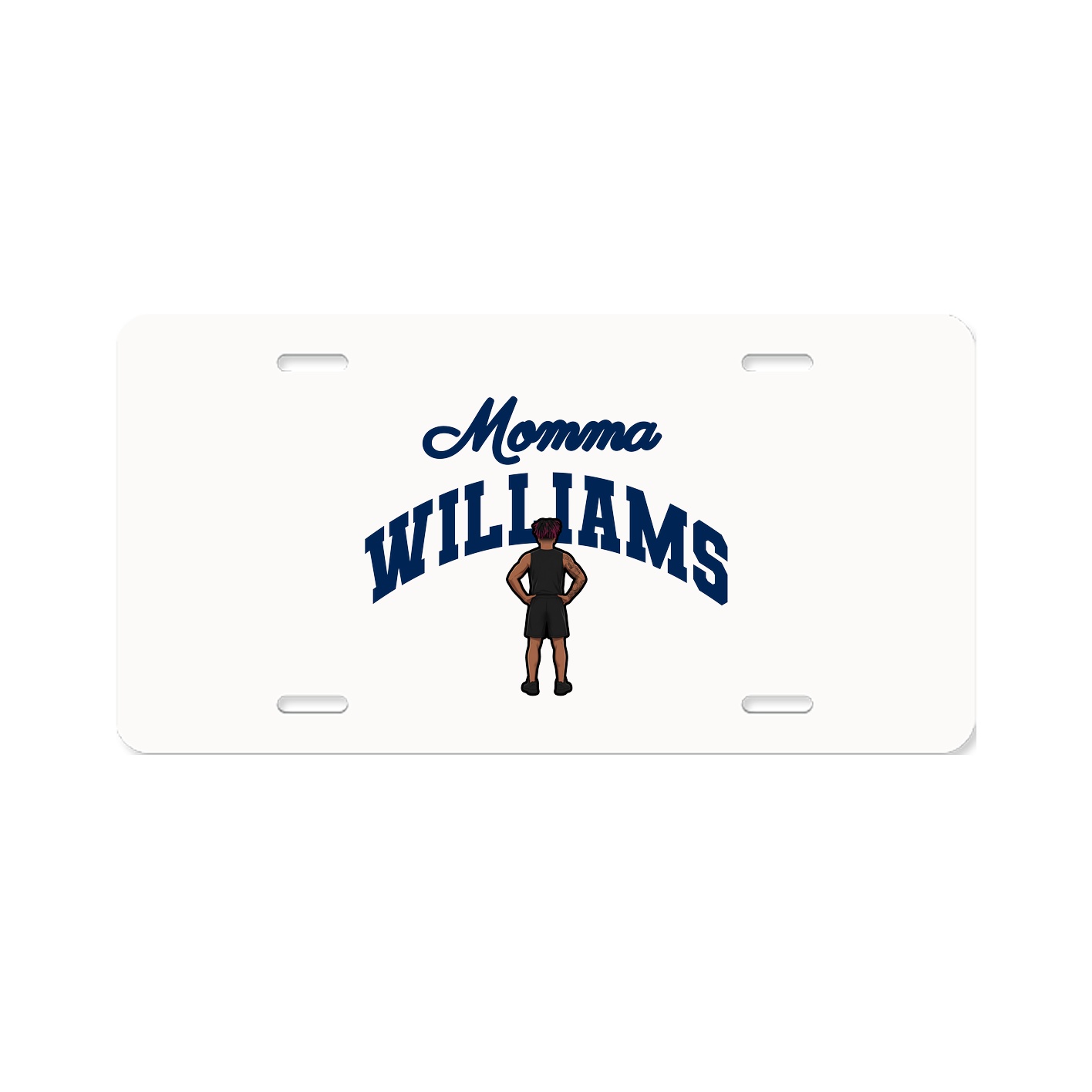 License Plate — Mothers Day Arch in Classic