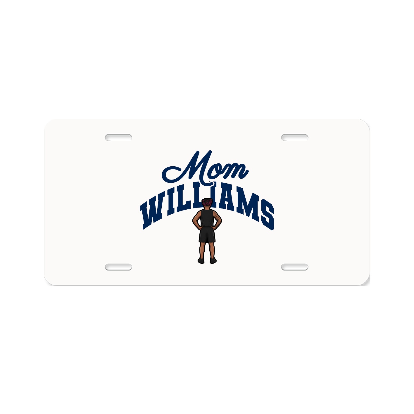 License Plate — Mothers Day Arch in Classic