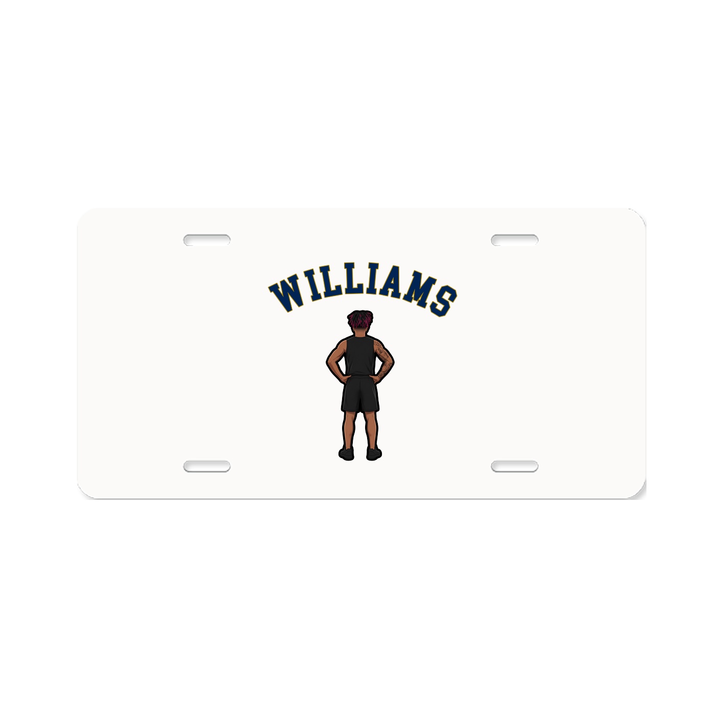 License Plate — Shirsey Arch in Classic