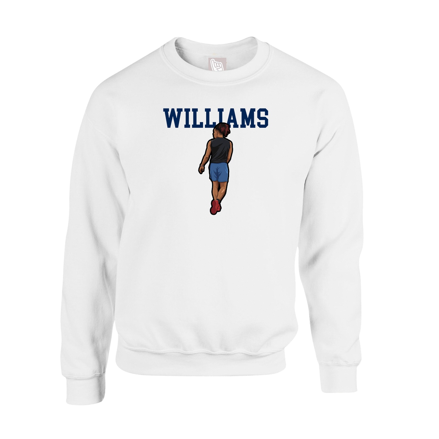 Fleece Crew — Shirsey in White