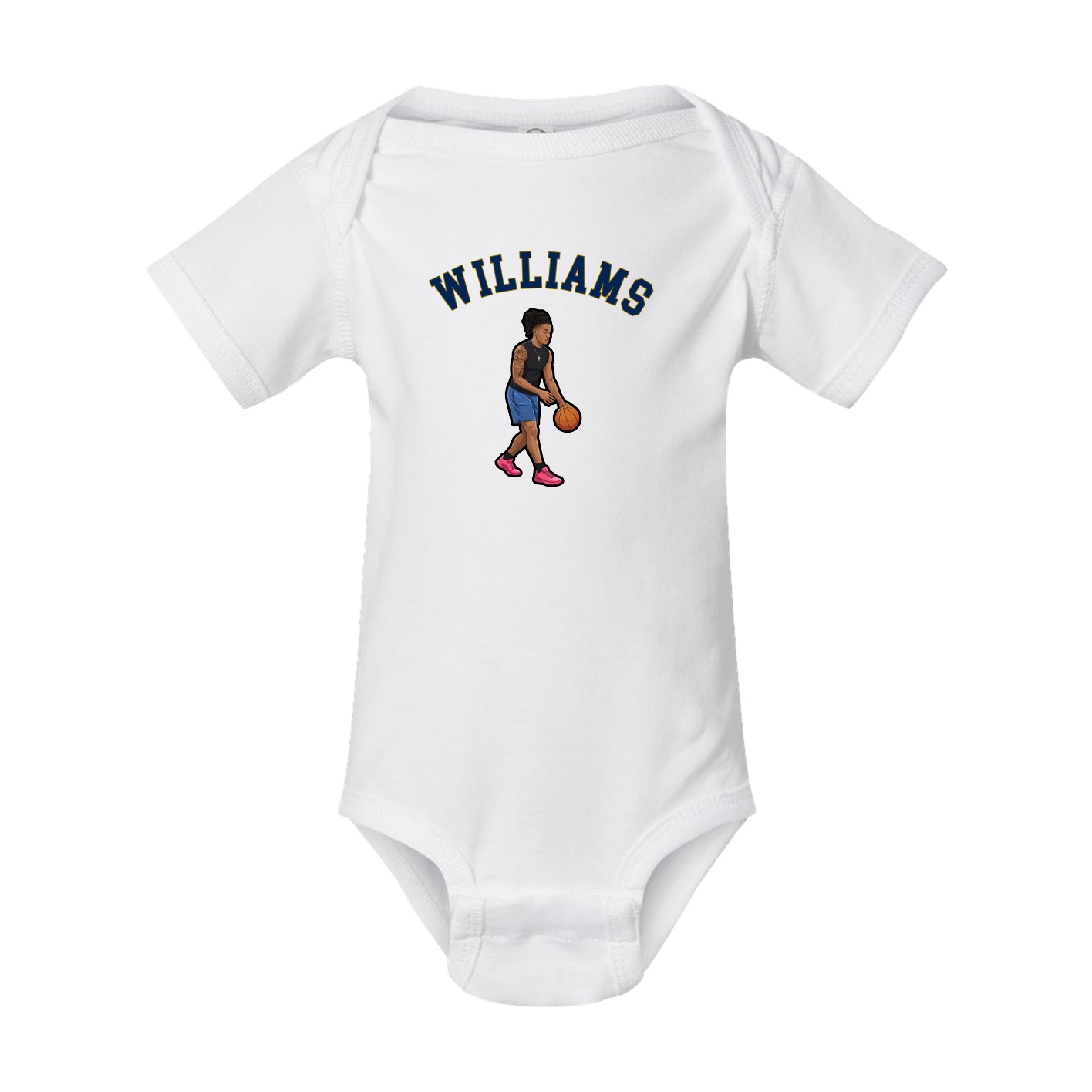 Baby Onesie — Shirsey Arch in White