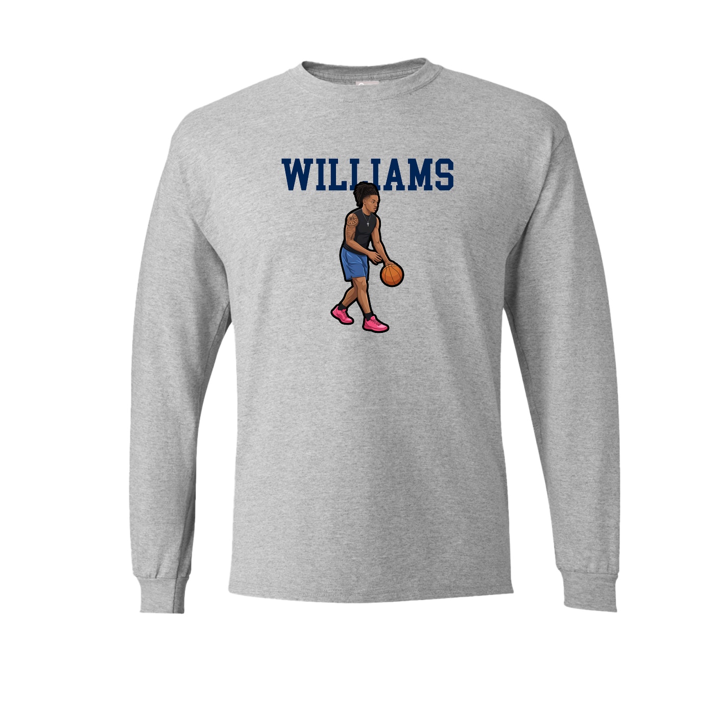 Long Sleeve Tee — Shirsey in Grey