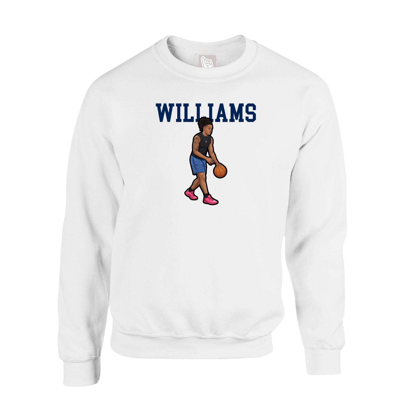 Fleece Crew — Shirsey in White