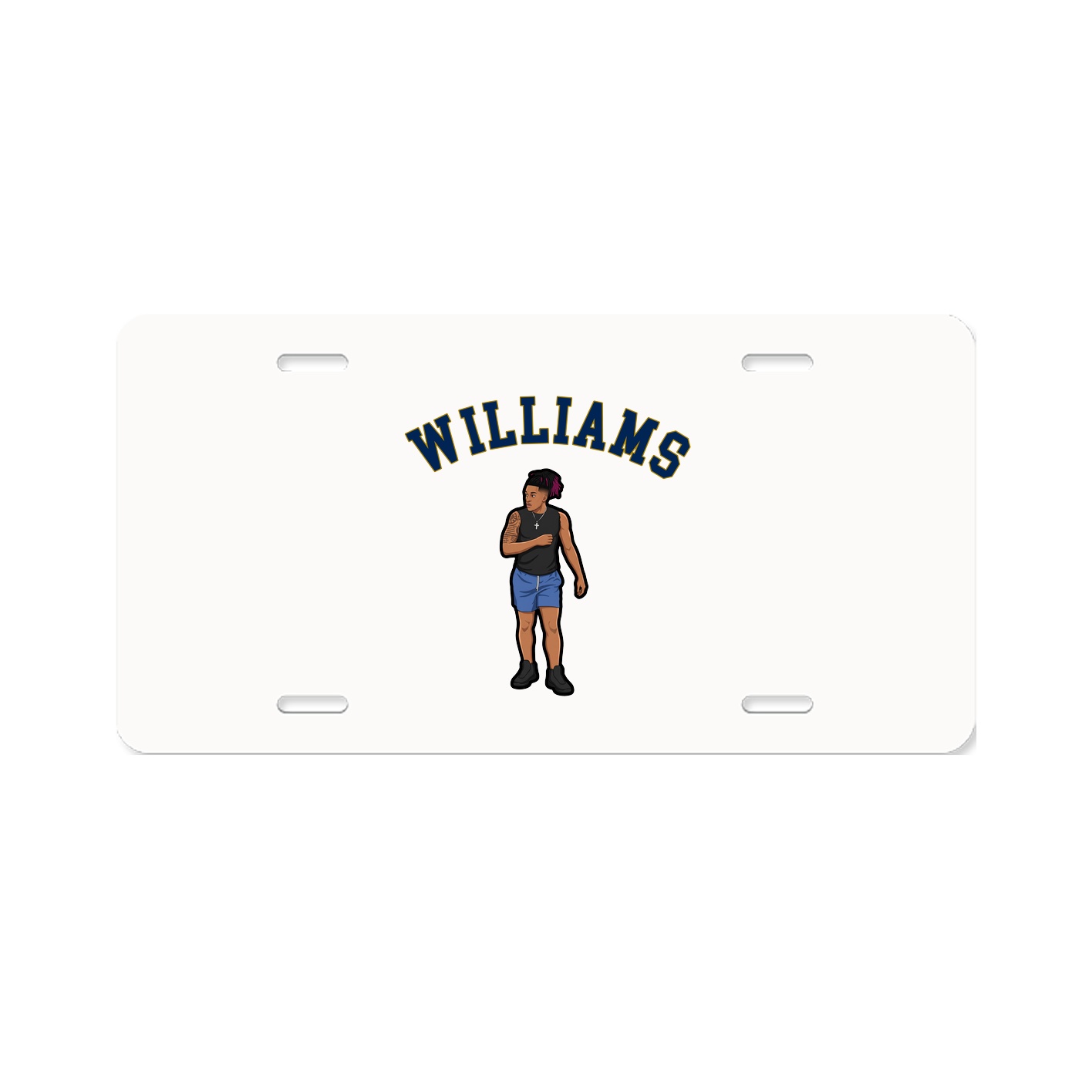 License Plate — Shirsey Arch in Classic