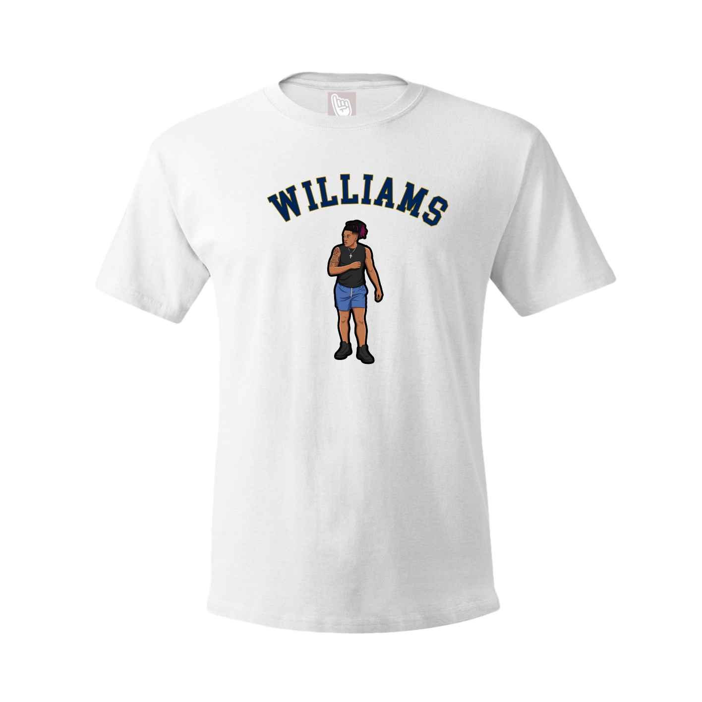 Youth Tee — Shirsey Arch in White