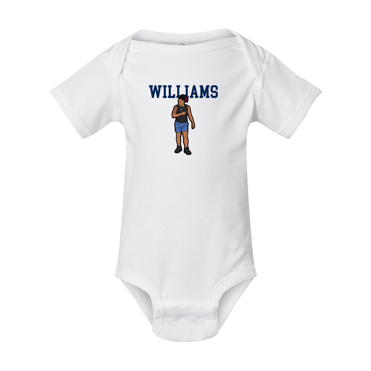 Baby Onesie — Shirsey in White