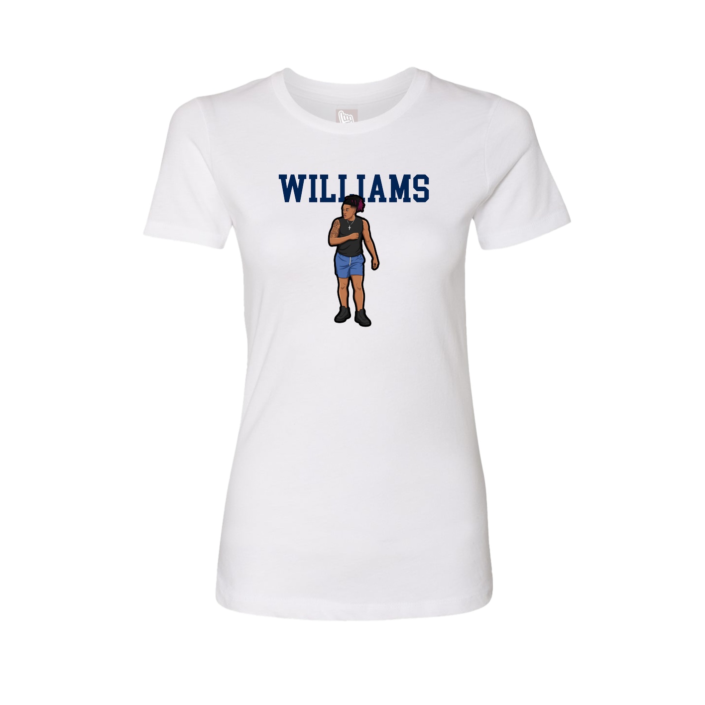Fitted Women's Tee — Shirsey in White