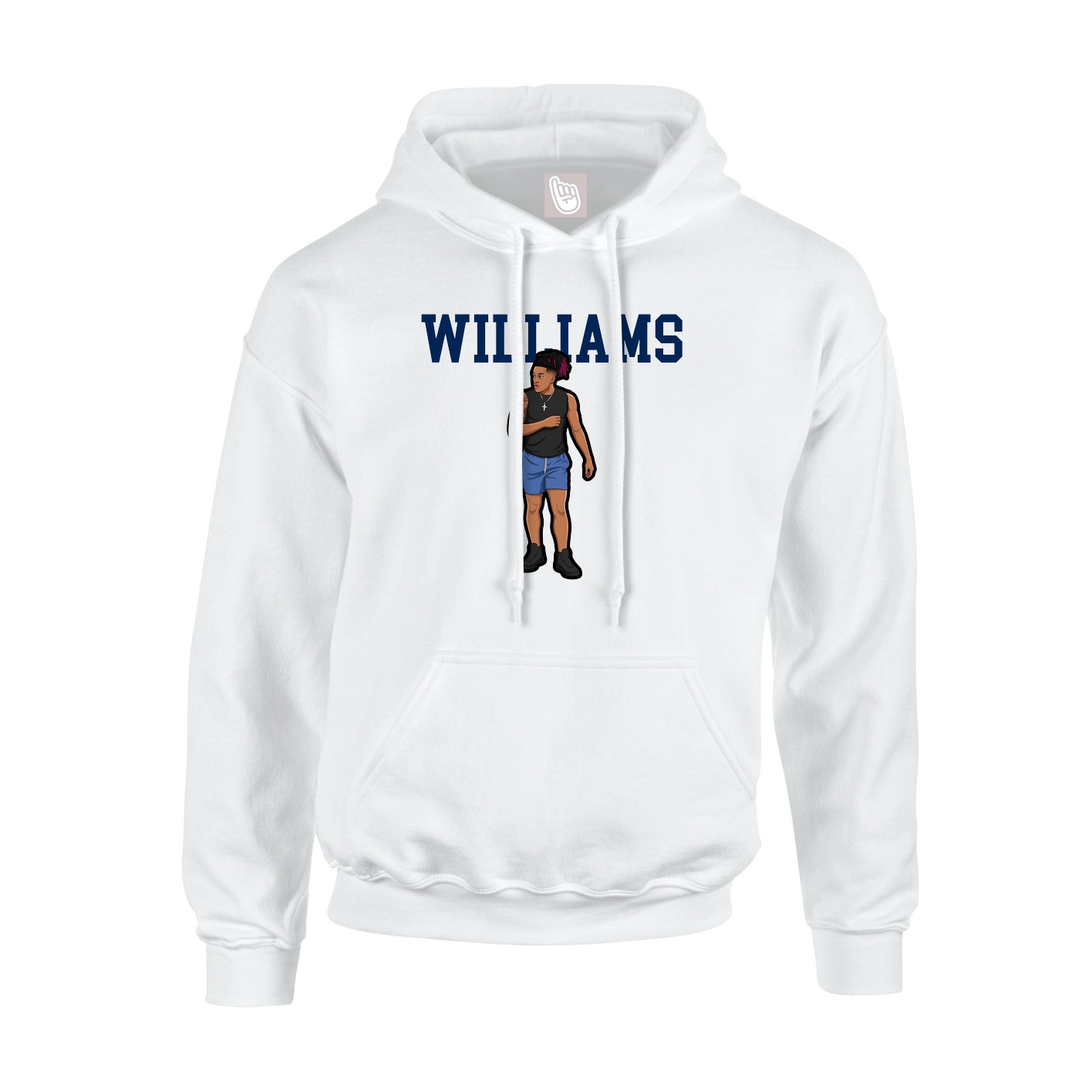 Youth Hoodie — Shirsey in White