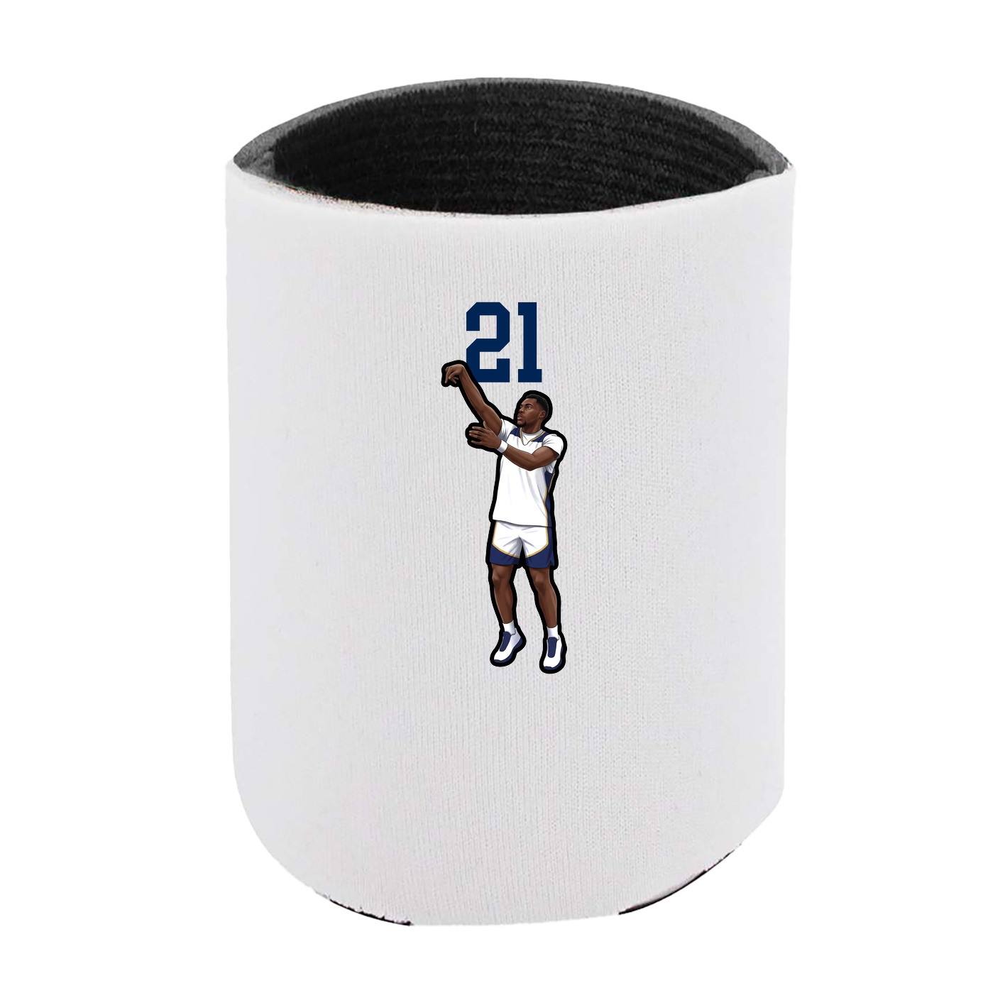 Can Holder — Number Top in White