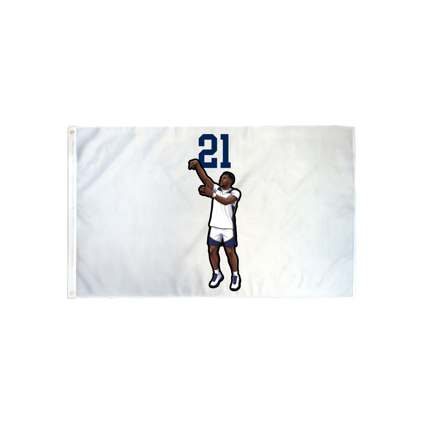 3x5 Flag — Number Top in Classic