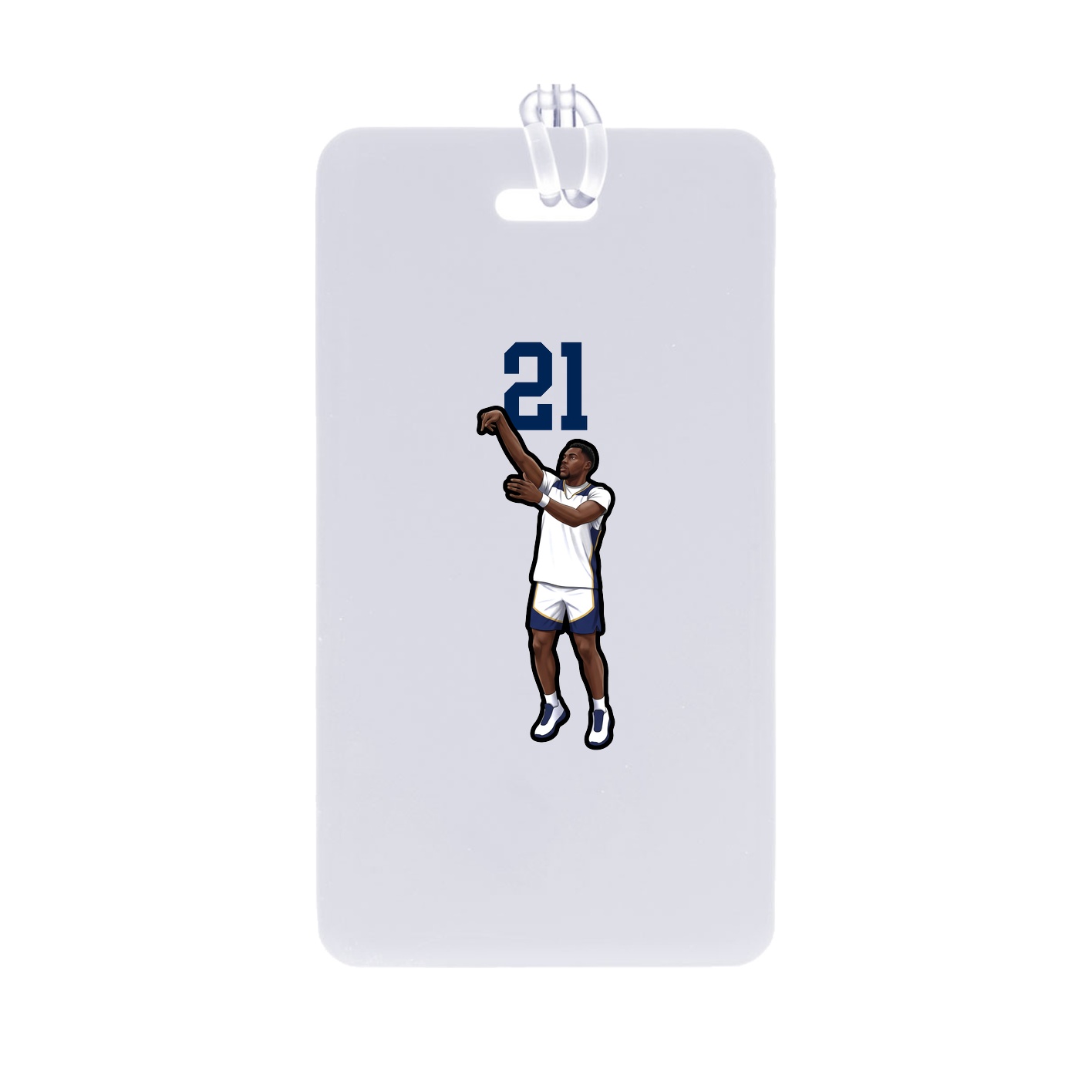 Bag Tag — Number Top in Classic