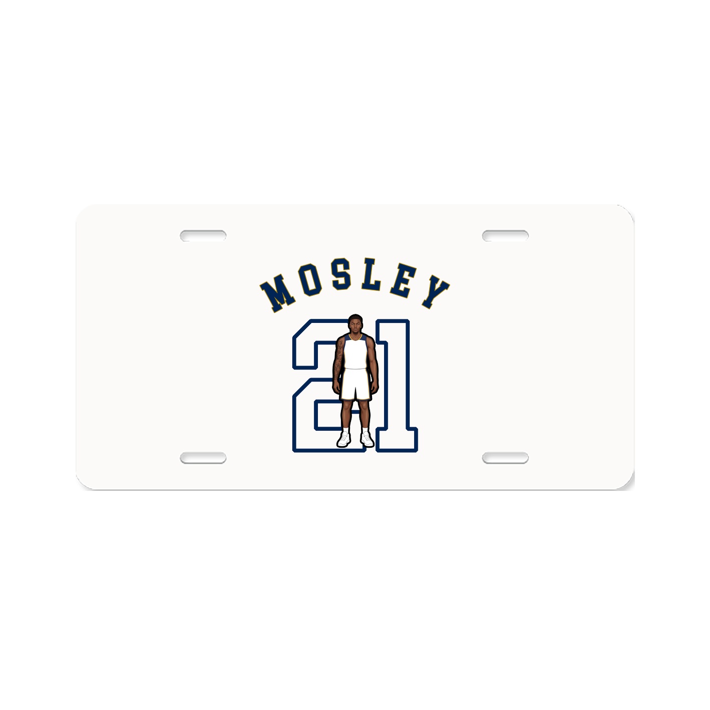 License Plate — Shirsey Arch in Classic