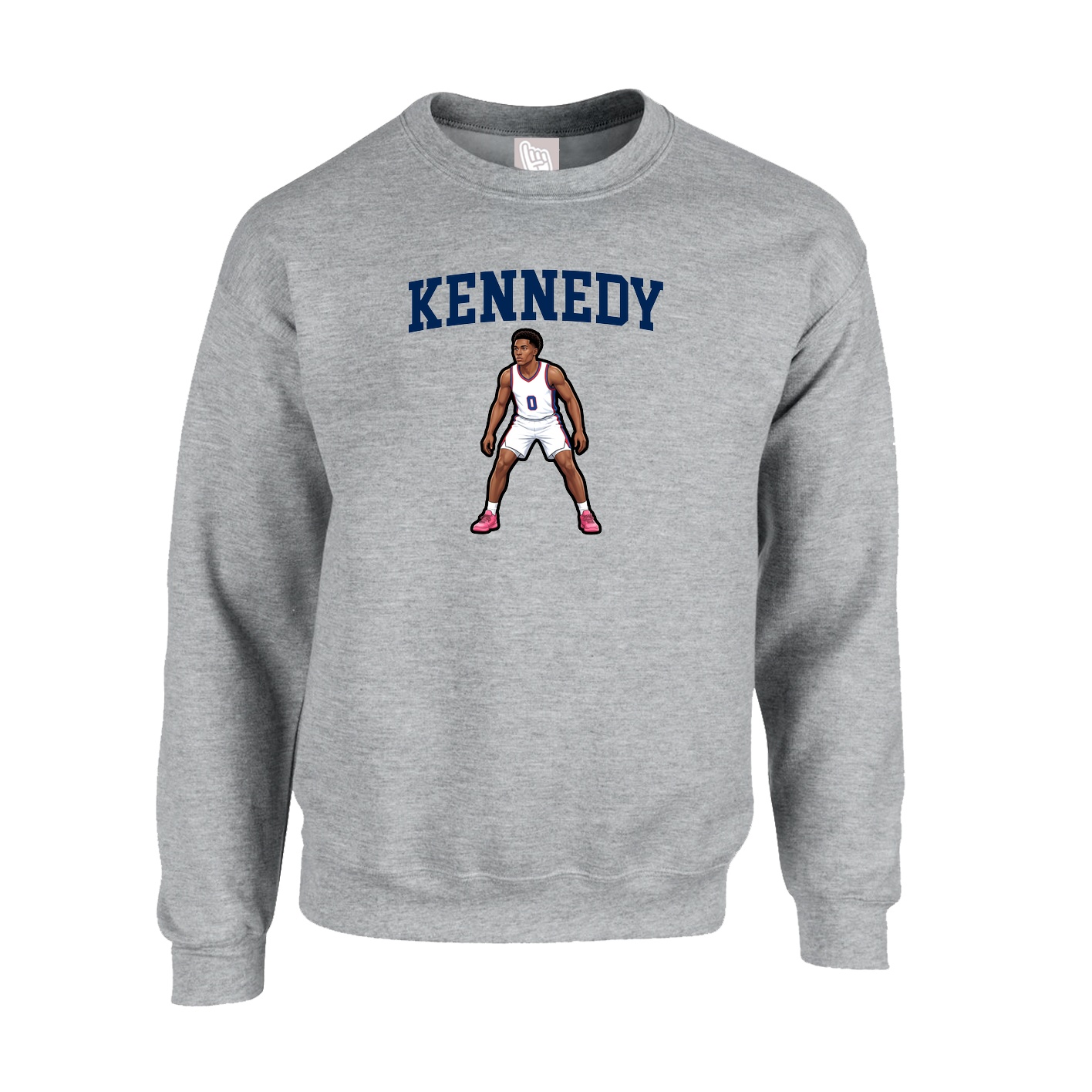 Fleece Crew — Shirsey in Grey