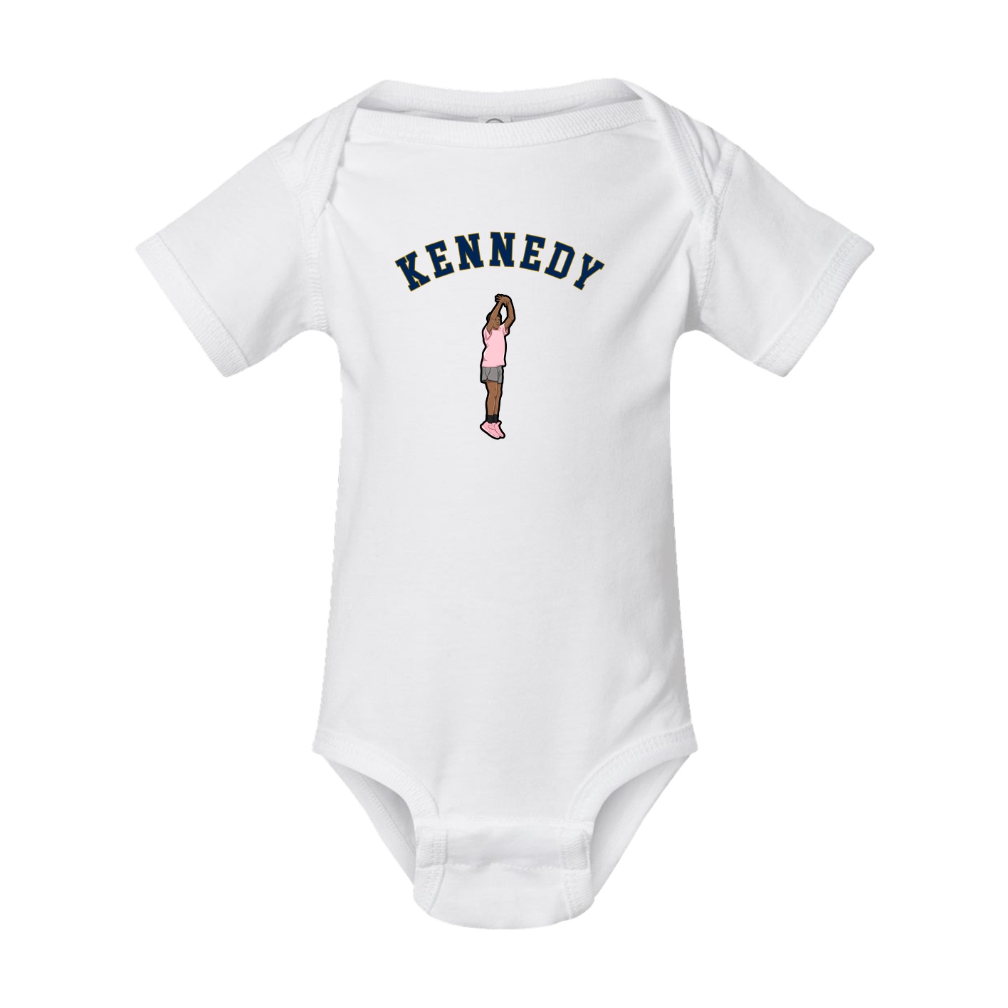 Baby Onesie — Shirsey Arch in White