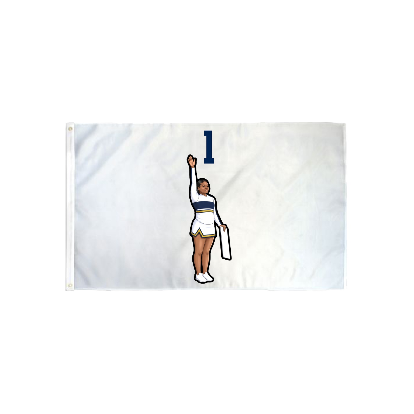 3x5 Flag — Number Top in Classic