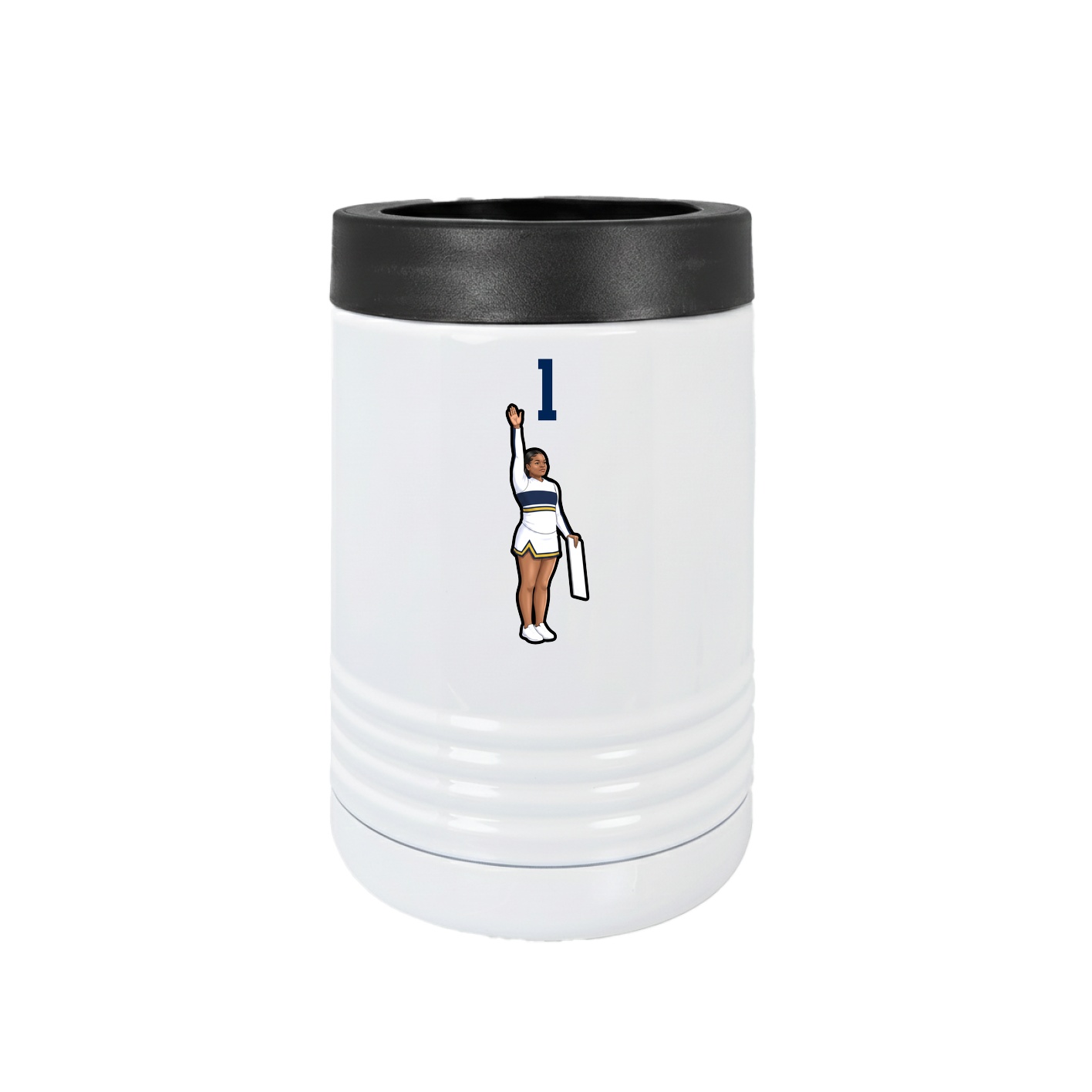 Beverage Holder — Number Top in White