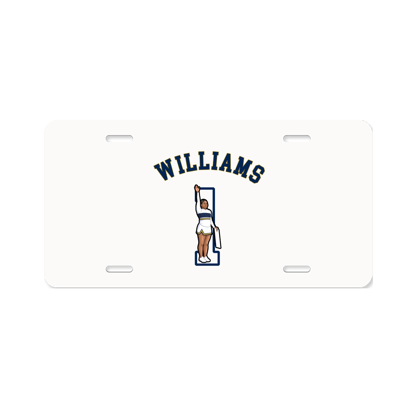 License Plate — Shirsey Arch in Classic