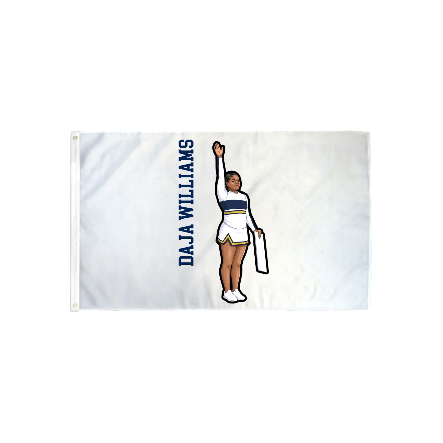 3x5 Flag — Name Vertical in Classic