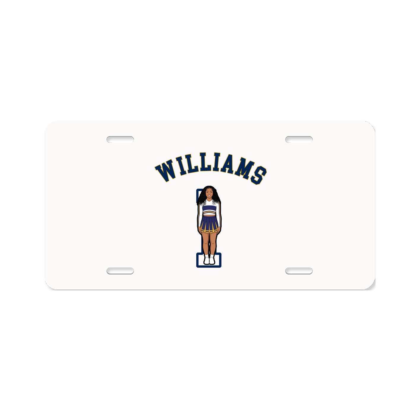 License Plate — Shirsey Arch in Classic