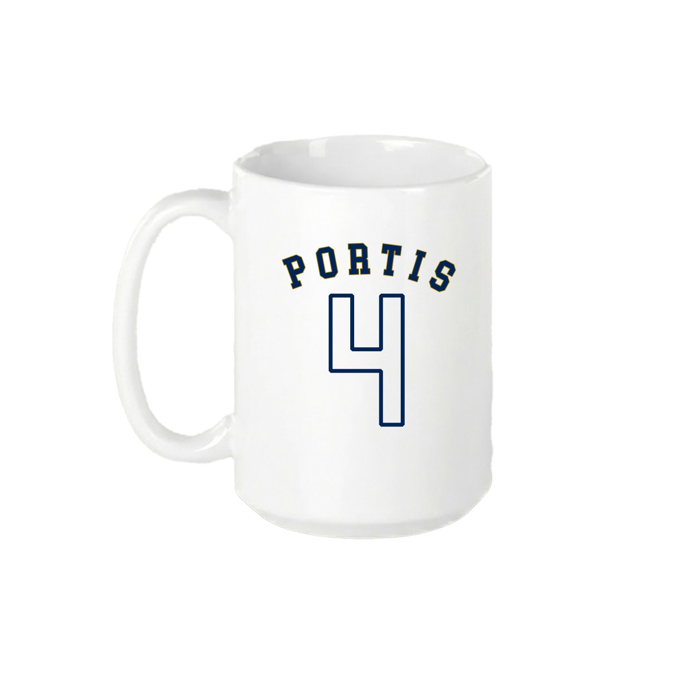 15oz Coffee Mug — Shirsey Arch in White