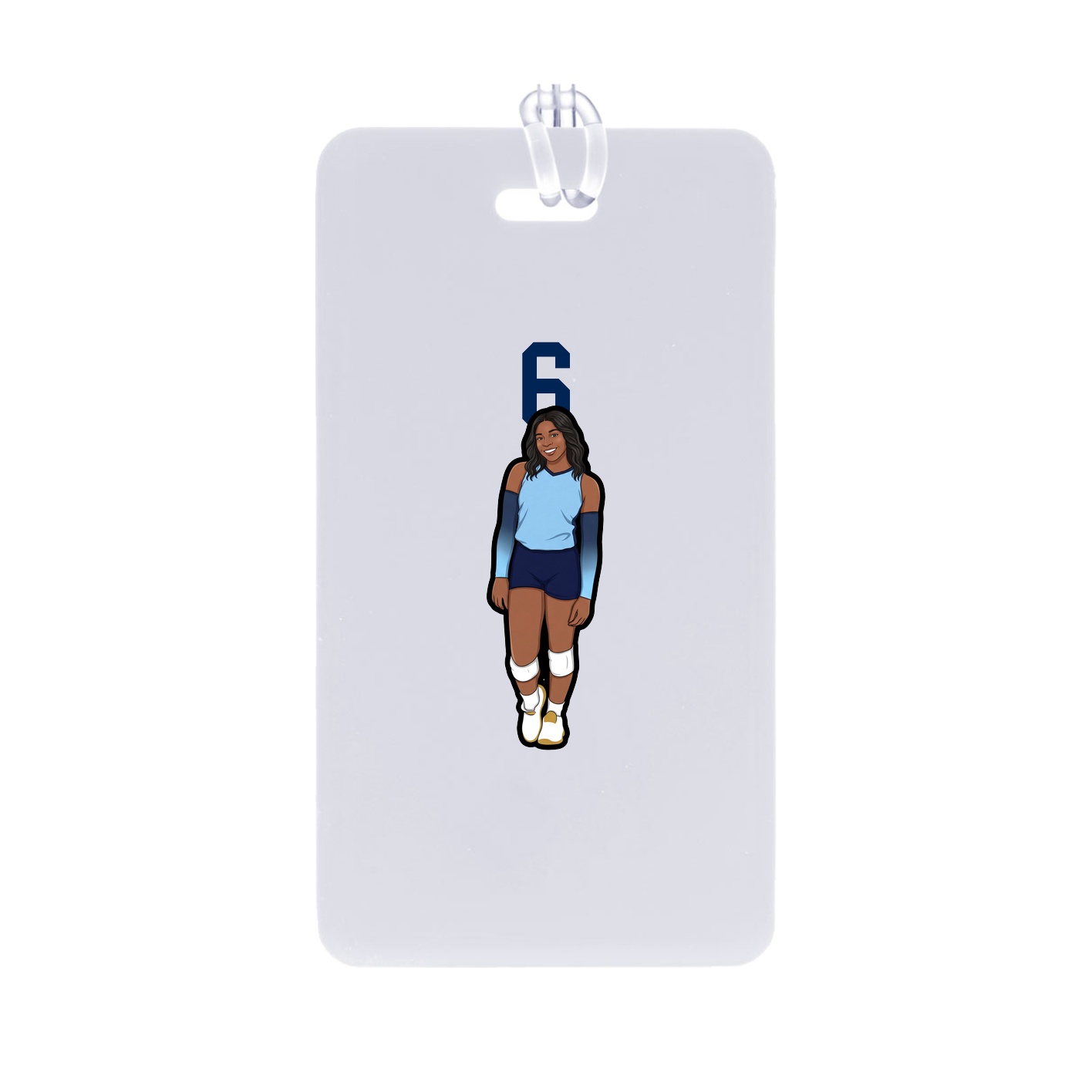 Bag Tag — Number Top in Classic