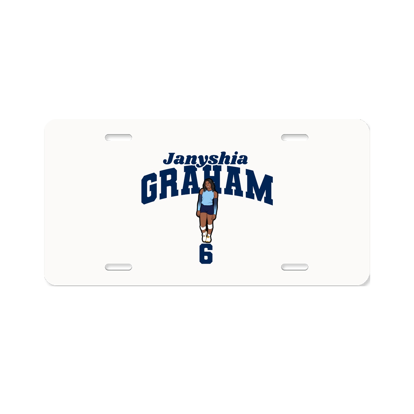 License Plate — Signature Arch in Classic