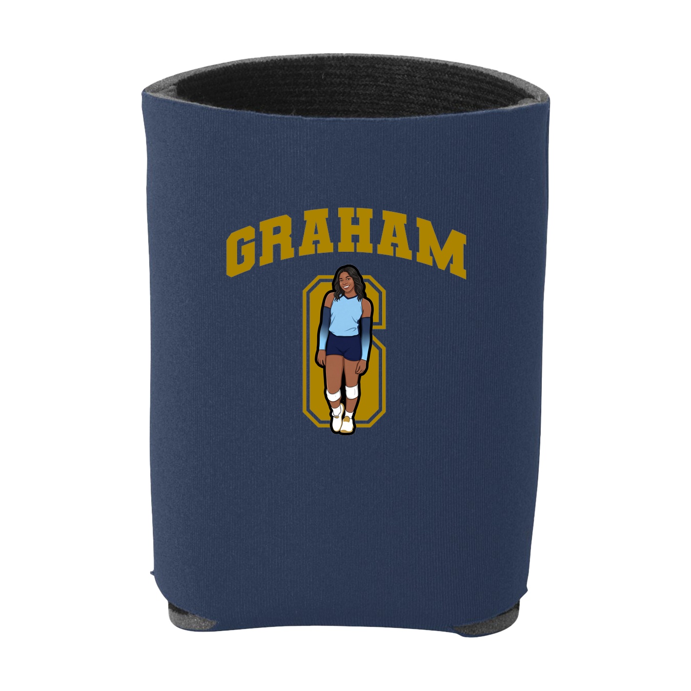 Can Holder — Number in Navy