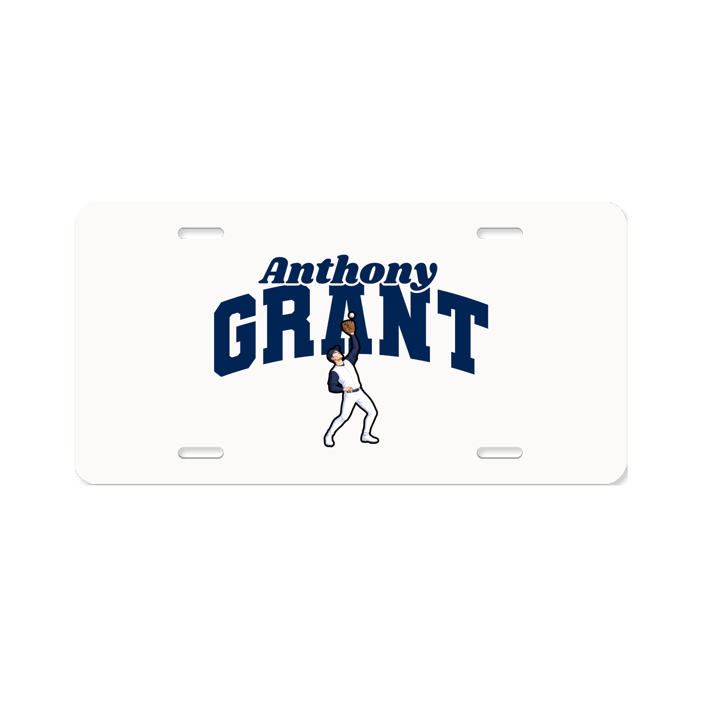License Plate — Signature Arch in Classic