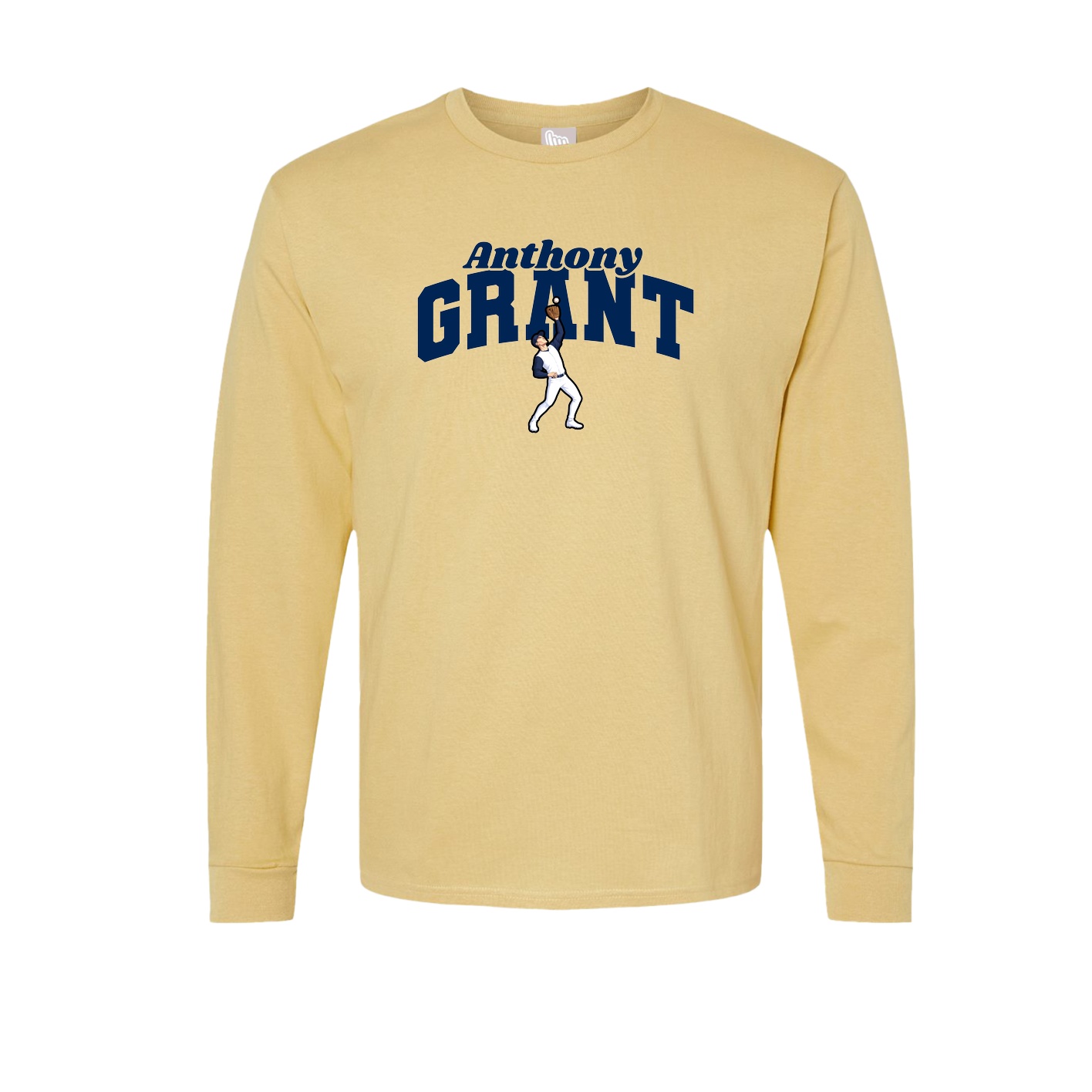 Long Sleeve Tee — Signature Arch in Vegas Gold